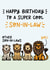 Cute Birthday Card - Super Cool Son-In-Law - Lions created by Lyndsay Moon
