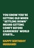 Funny Birthday Card - For Husband - Gardeners' World created by Blush & Blossom 