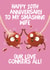 Cute Anniversary Card - 20th - For Wife - Conkers created by Hannah Jayne Lewin