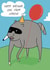 Funny Birthday Card - Jimothy The Racoon created by Blessherlittleartoons by Amy