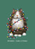 Cute Christmas Card - Cat With Christmas Lights created by Studio Mads