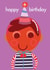 birthday balloon card dot rogers ting designs created by dorothea rogers