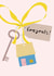 Classic New Home Card - Bow Keyring created by Francesca Iannaccone
