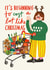 Funny Christmas Card - Cost Of Living Christmas Shop - Beginning To Cost A Lot created by AbiGoLucky