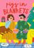 Funny Christmas Card - Pigs In Blankets - Snacking created by AbiGoLucky