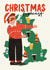 Funny Christmas Card - Christmas Forecast - Alcohol created by AbiGoLucky