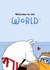 Cute New Baby Card - Moomin - Welcome To The World - Boy created by Moomin Characters