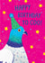 Cute Birthday Card - Happy Birthday To Coo! - Pigeon created by Bethany Evelyn