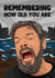 Funny Birthday Card - The Odyssey - Matt Damon - Remembering How Old You Are created by Pink Peach Cards