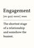 Funny Engagement Card - Engagement Definition created by Sundiva Designs