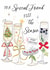 Classic Christmas Card for a Special Friend with Festive Fizz created by Katie Phythian Design