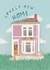 Cute Wes Anderson-style New Home Card - Lovely New Home Card for Friends created by Nicola Scott