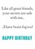 Funny Birthday Card - For Friend - Menopause - Brain Fog created by SABIVO Design by Sabina