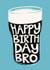 Classic Birthday Card - For Brother - Guinness created by Giddy Kipper