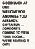 Funny Good Luck at University Card – We Love You, Miss You Already created by The Awkward Card Company