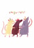 Cute Congratulations Card - Conga-Rats created by Studio Molini