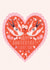 Happy Anniversary Card for Husband, Wife or Partner Vintage Love Birds and Heart created by THE PRINTED SQUARE STUDIO