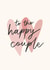 Classic Wedding / Engagement Card - To The Happy Couple - Congratulations created by Sydney Jo Designs
