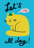 Funny Birthday Card - Grumpy Cat - Let's Party created by Au Contraire
