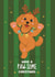Cute Christmas Card - Festive Dog - Reindeer Antlers created by @Cupsie's Creations