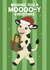 Cute Christmas Card – Christmas Cow created by @Cupsie's Creations