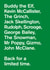 Typographic Christmas Card: Familiar Christmas Screen Characters Return created by Graham Birch
