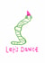 Funny Birthday Card - Let's Dance - Unbothered Worm created by Lucy Maggie Designs