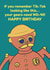 Funny Retro Robot 80s Nostalgia Birthday Card – Tik-Tok Original App Joke created by FarrowsHandmade