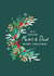Classic Christmas Card - To A Special Mum & Dad - Robins created by Rosanna Rossi