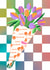 Arty Just Because Card - Tulip Flowers created by marthamade