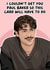 Funny Birthday Card - Adults - Paul Baker created by Pink + Pip