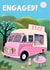 Classic Engagement Card - Engaged! - Vintage Van created by Rocket68