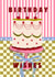 Classic Birthday Card - Cherry Cake created by Wondi Studios