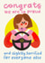 Funny Congratulations Card - Passed Driving Test Card - For Her created by AbiGoLucky