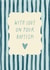 Classic Christening Card - With Love On Your Baptism - For Him created by Sweetlove Press