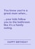 Funny Birthday Card - You Know You're A Great Mum - Kids Follow You To The Bathroom created by Lemonade Insight