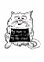 Cute cat card to send to a cat mum on Mother's Day or just because... created by Kathryn Doodle Player