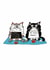 Cute cat card for a cat mum whose cats adore jwr. created by Kathryn Doodle Player