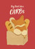 Cute Card for Couples - Carbs - Lover created by With Love Laxmi
