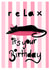 Cute cat birthday card created by Palette&Petal 