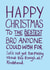 Funny Christmas Card for Brother | Not Too Mushy created by The Curious Pancake