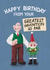 Cute Birthday Card - Wallace and Gromit - Norbot - Greatest Invention created by Wallace & Gromit