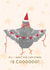 Cute Christmas Pigeon Card for Partner - All I Want for Christmas is COO - Funny created by Kitty Strand