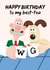 Cute Birthday Card - Wallace and Gromit - To My Best-Tea created by Wallace & Gromit