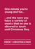 Funny Christmas Card for Mum – Christmas Snacks & Treats created by Lemonade Insight