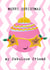 Cute Christmas Card for Friend - Bauble - MERRY CHRISTMAS my fabulous friend created by Bexy Boo