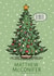 Funny Christmas Card for Movie Fan - Matthew McConaughey Pun created by Carl Batterbee