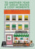 Classic Birthday Card - To Another Year Of Great Books & Cosy Moments - Book Shop created by THE PRINTED SQUARE STUDIO