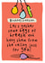 Funny Birthday Card - Bags Of Breath - Absurd Silly Humour - Balloons created by Bow & Bell