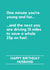 Funny Birthday Card - For Husband - Driving 13 Miles To Save 23p On Fuel created by Lemonade Insight